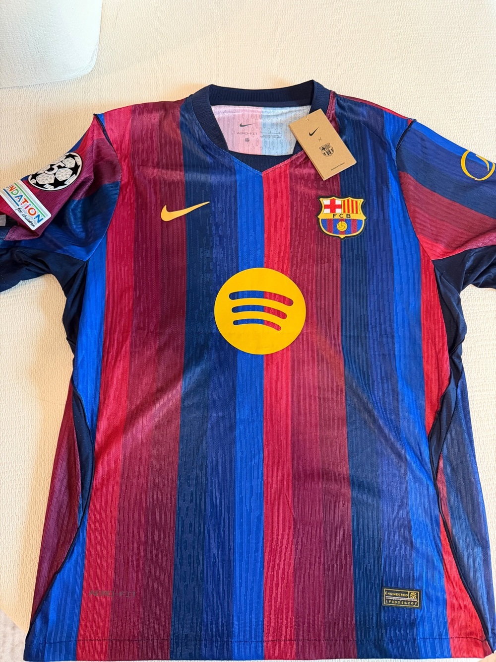 Nike FC Barcelona Home Jersey Blue & Red Boys